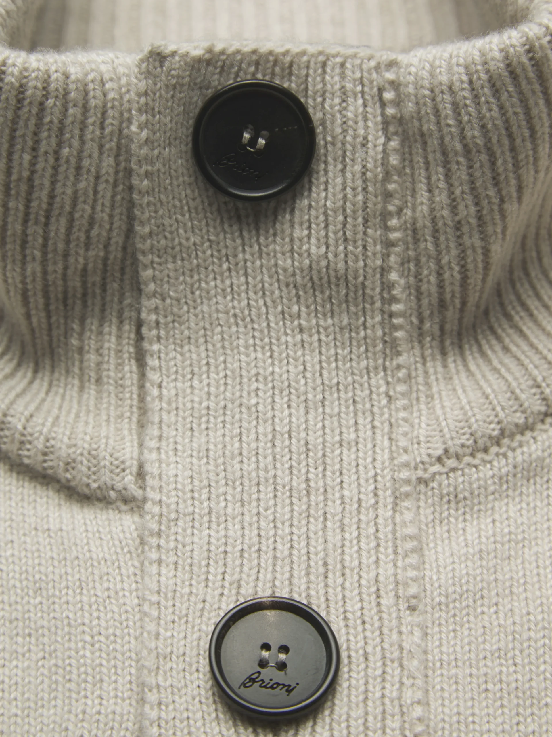 Beige cashmere blouson