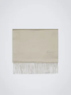 Beige cashmere scarf