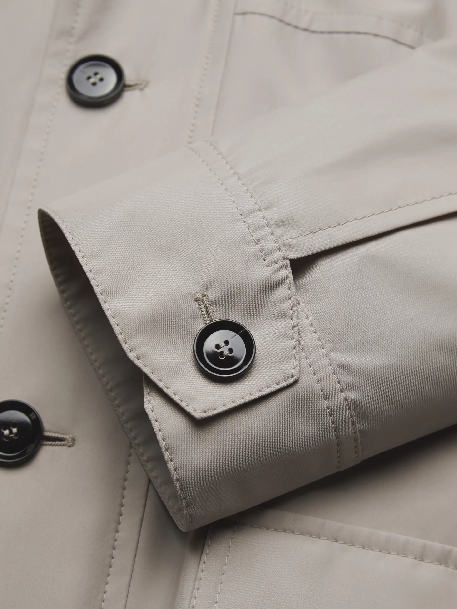 Beige Performa silk 75 Blouson