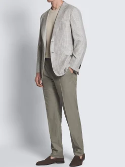 Beige suede sahariana jacket