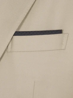 Black and charcoal silk pocket square