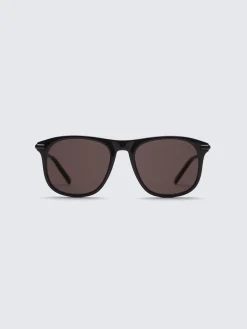 Black aviator sunglasses