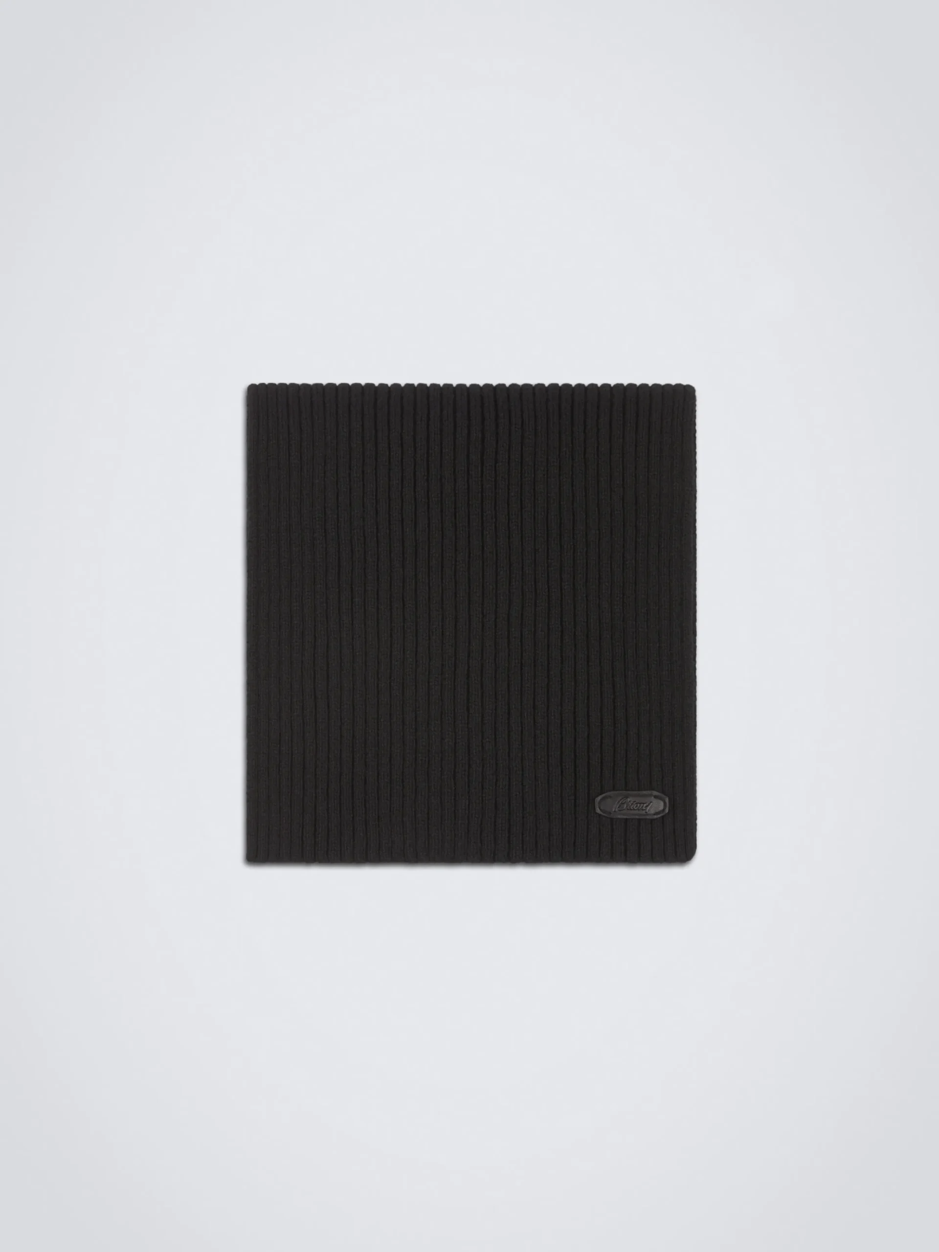 Black cashmere scarf