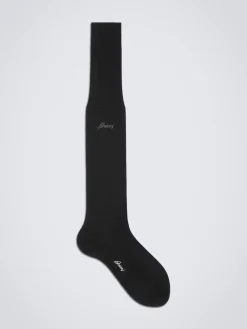 Black long socks