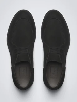 Black suede Journey desert boots