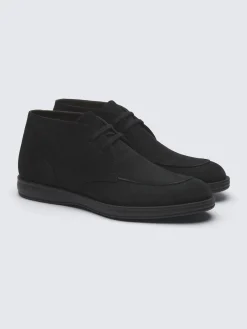 Black suede Journey desert boots
