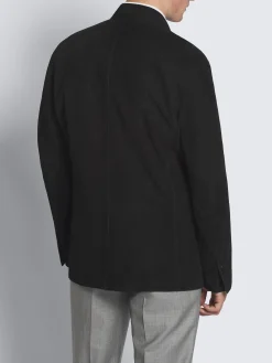 Black suede Monti blazer