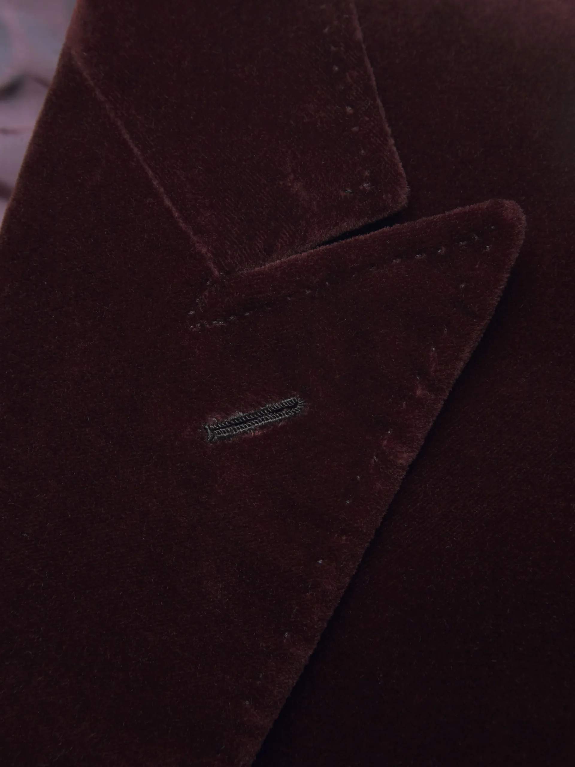 Bordeaux cotton velvet Virgilio jacket