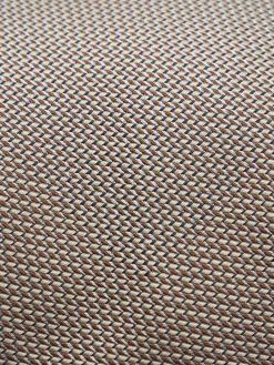 Brown and grey silk dégradé tie