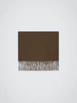 Brown cashmere scarf