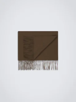 Brown cashmere scarf