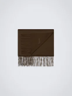 Brown cashmere scarf