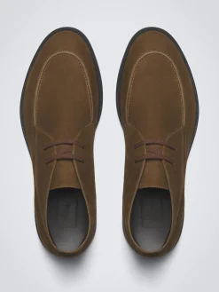 Brown suede Journey desert boots
