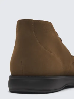Brown suede Journey desert boots