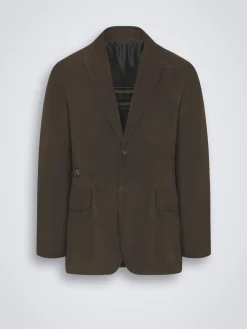 Brown suede Travel jacket