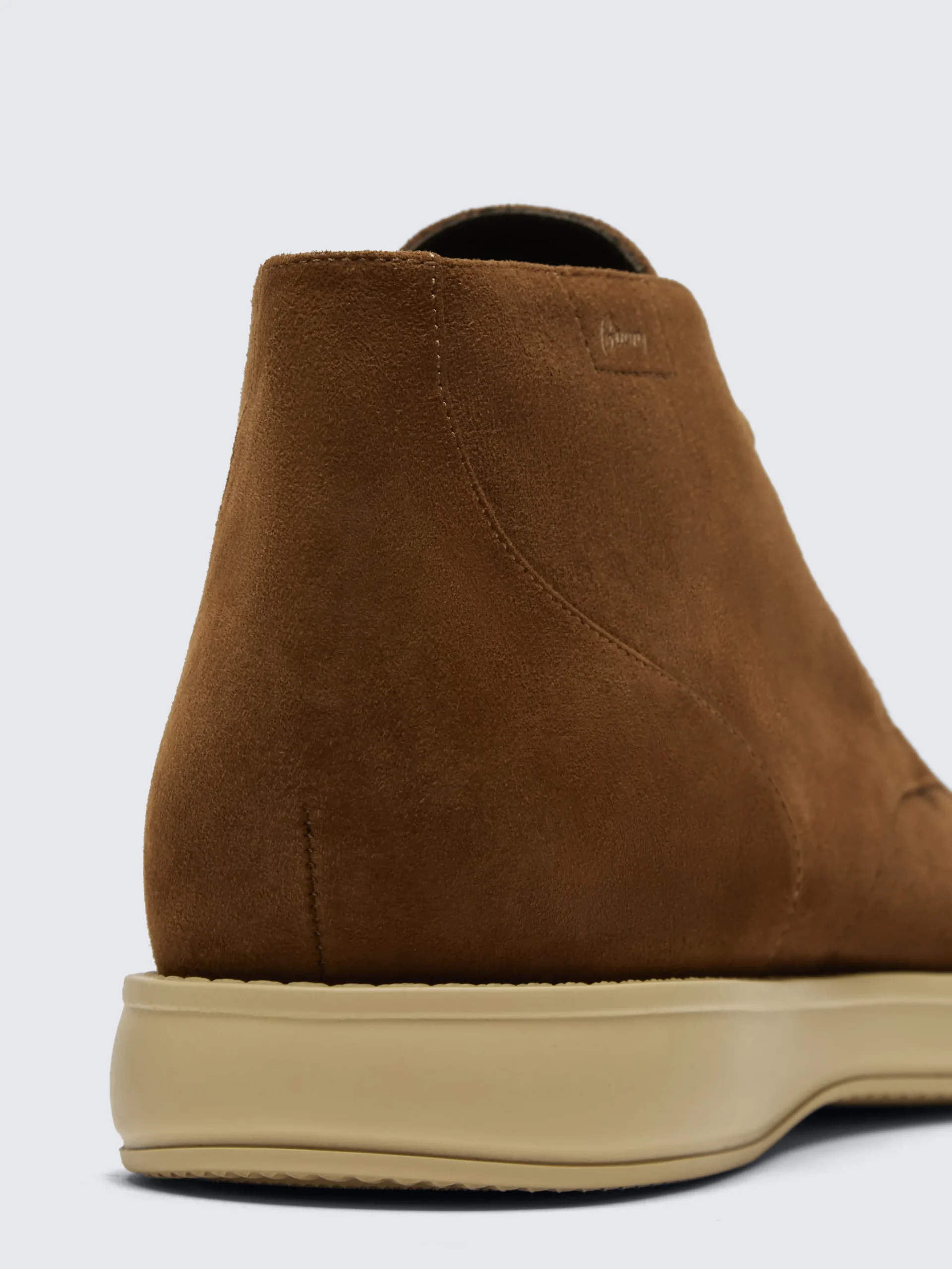 Burnt brown suede Journey desert boots