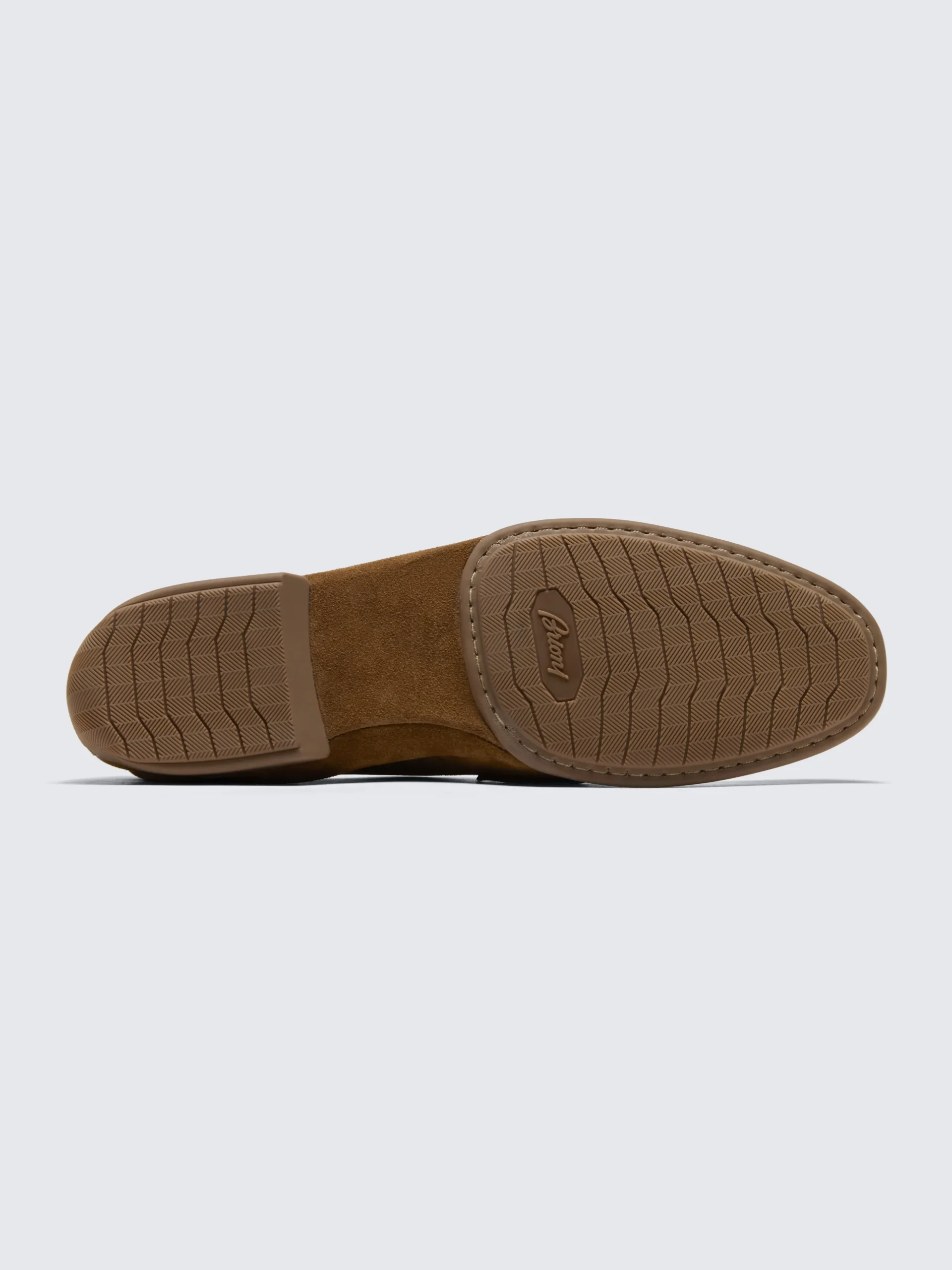 Burnt brown suede Monza driver loafers