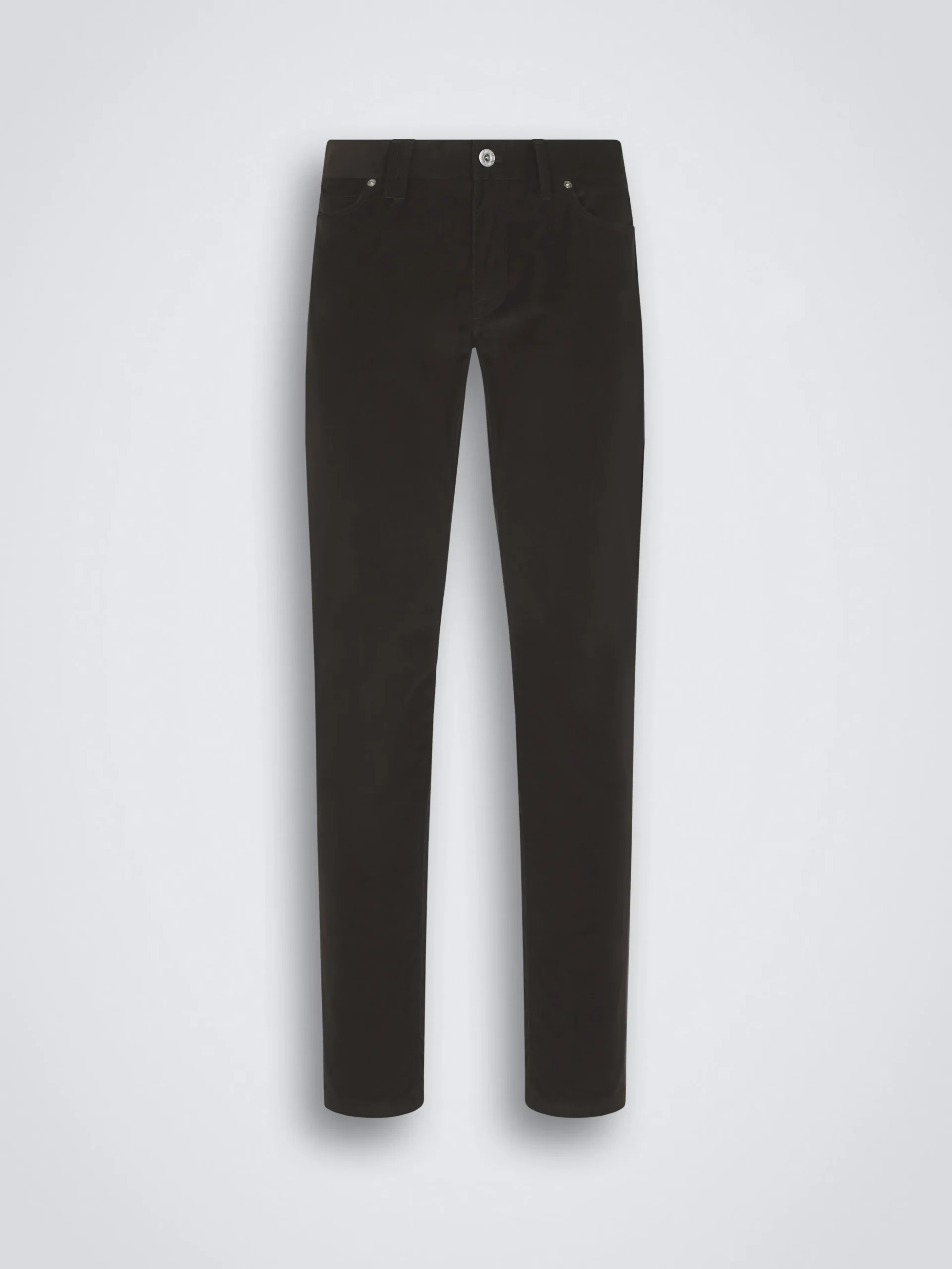 Dark brown cotton corduroy Meribel trousers