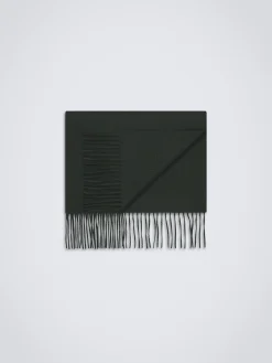 Dark green cashmere scarf