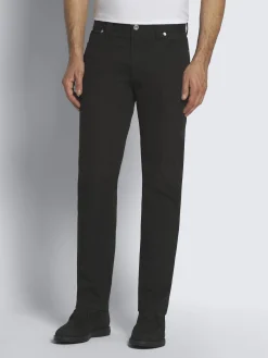 Essential black organic stretch cotton Meribel jeans