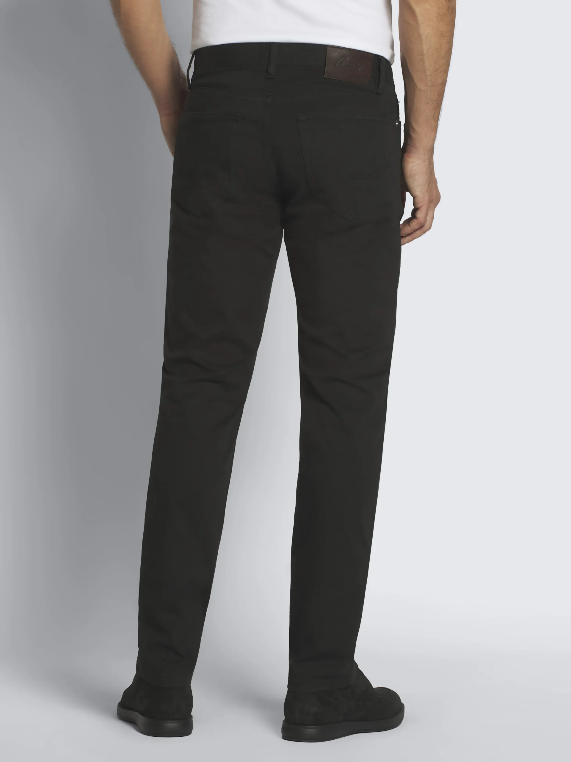 Essential black organic stretch cotton Meribel jeans