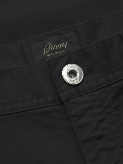 Essential black organic stretch cotton Meribel jeans