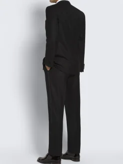 Essential black Super 160's wool Policleto tuxedo