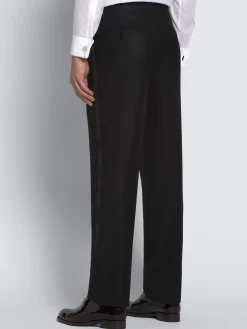 Essential black Super 160's wool Policleto tuxedo