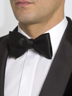 Essential black Super 160's wool Policleto tuxedo