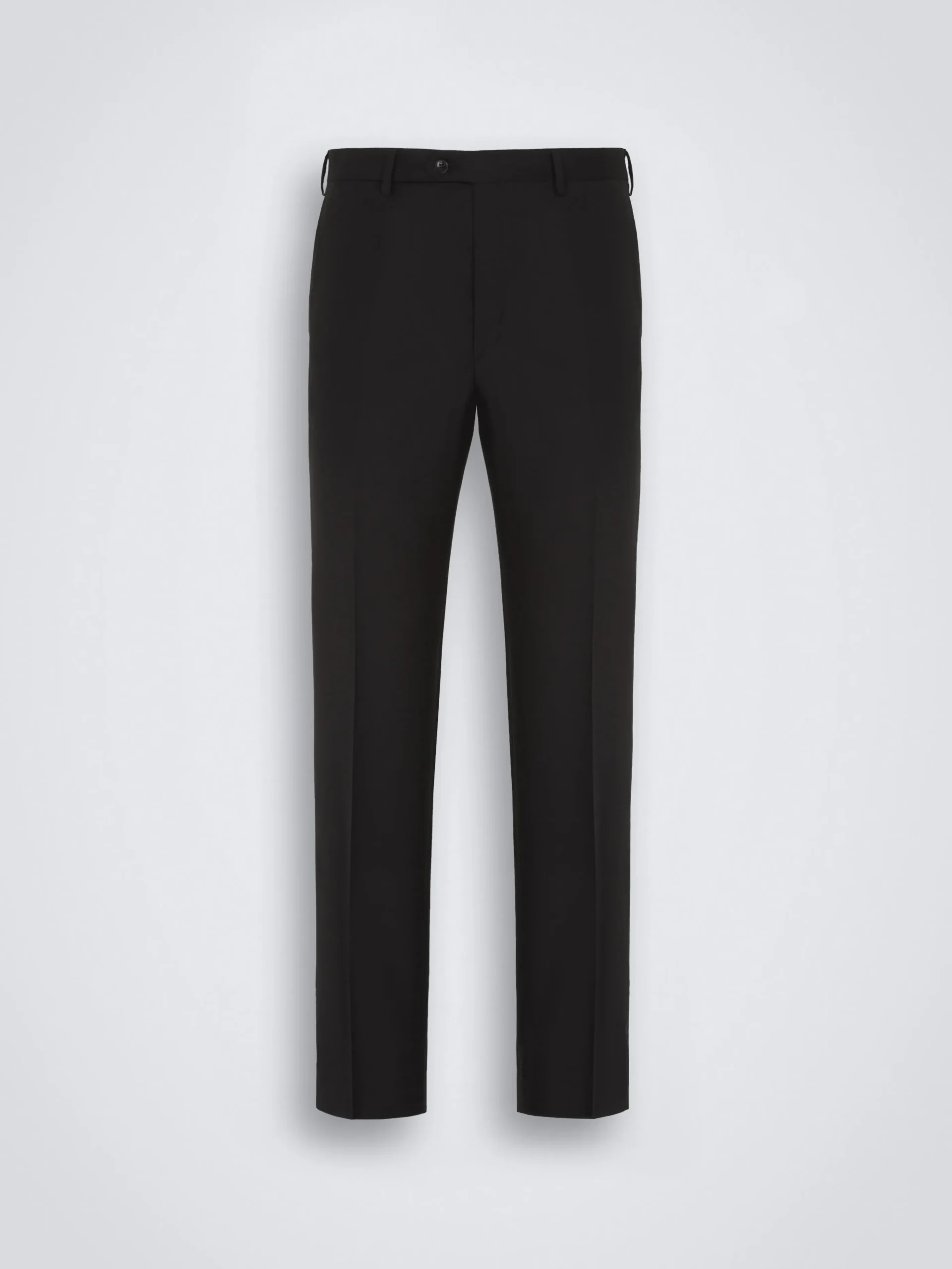 Essential black wool Tigullio trousers