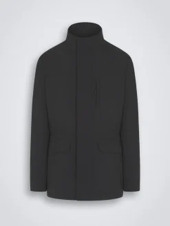 Essential midnight blue Performa field jacket