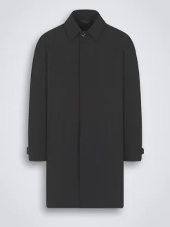 Essential midnight blue Performa car coat