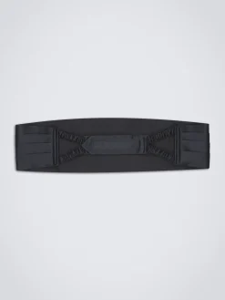 Essential midnight blue silk cummerbund