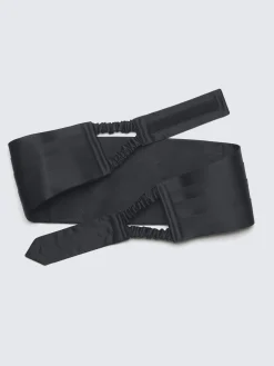 Essential midnight blue silk cummerbund