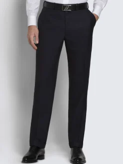 Essential midnight blue Super 160's wool gabardine Brunico suit