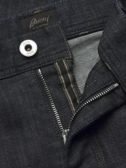 Essential navy blue organic stretch cotton Meribel jeans