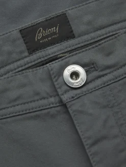 Essential petroleum blue organic stretch cotton Meribel jeans