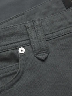 Essential petroleum blue organic stretch cotton Meribel jeans