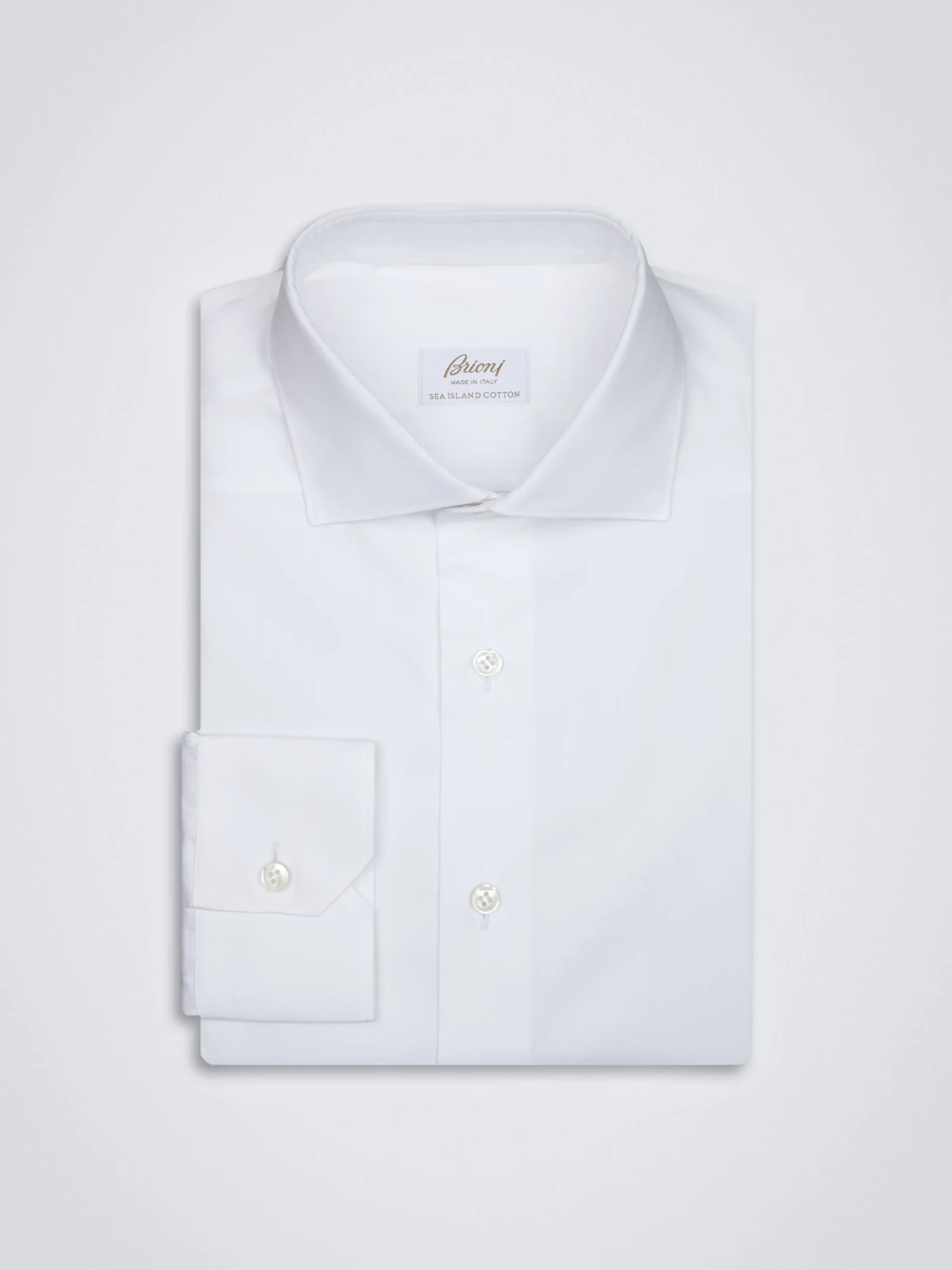 Essential white Sea Island cotton formal shirt
