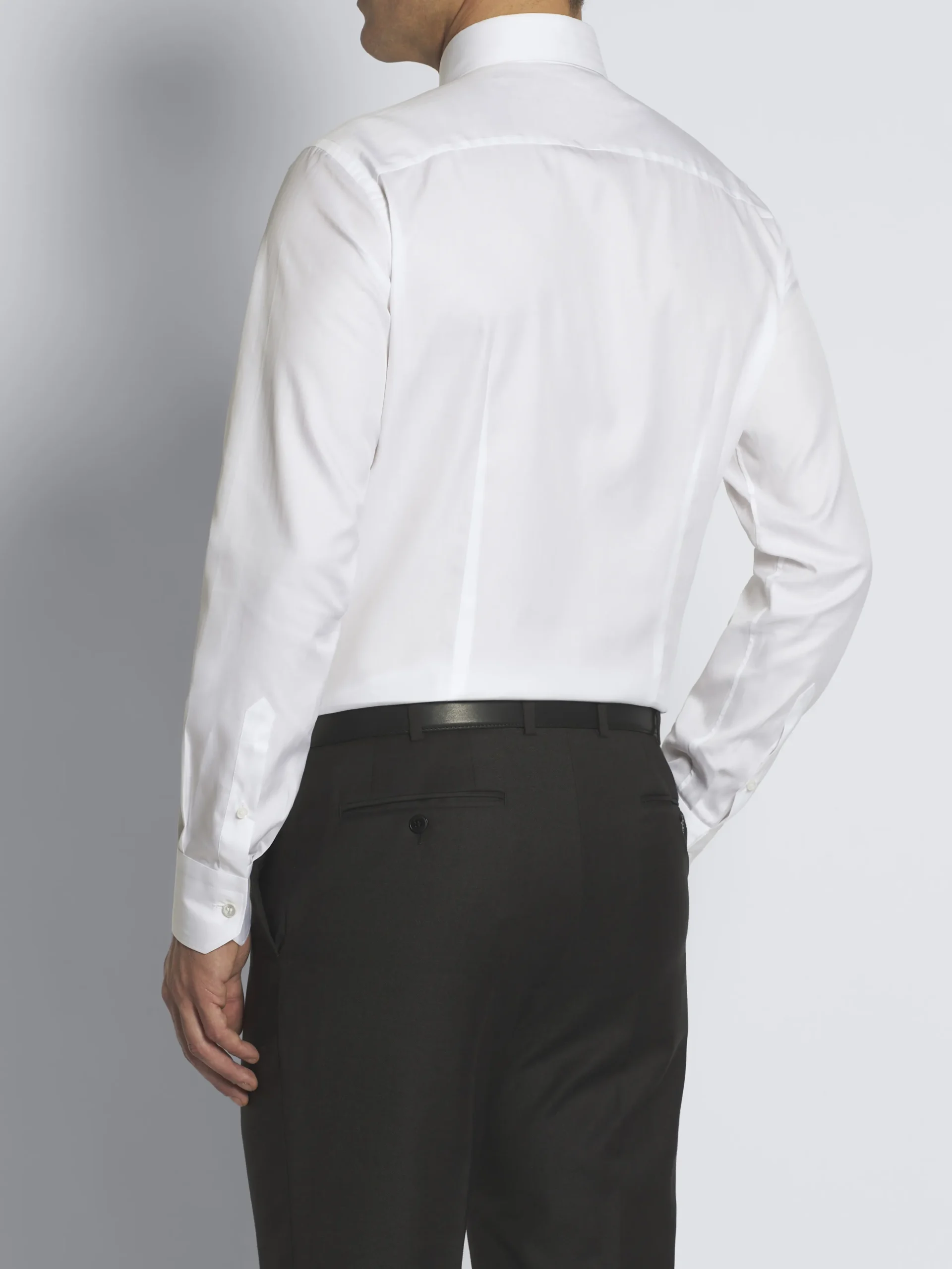 Essential white Sea Island cotton formal shirt