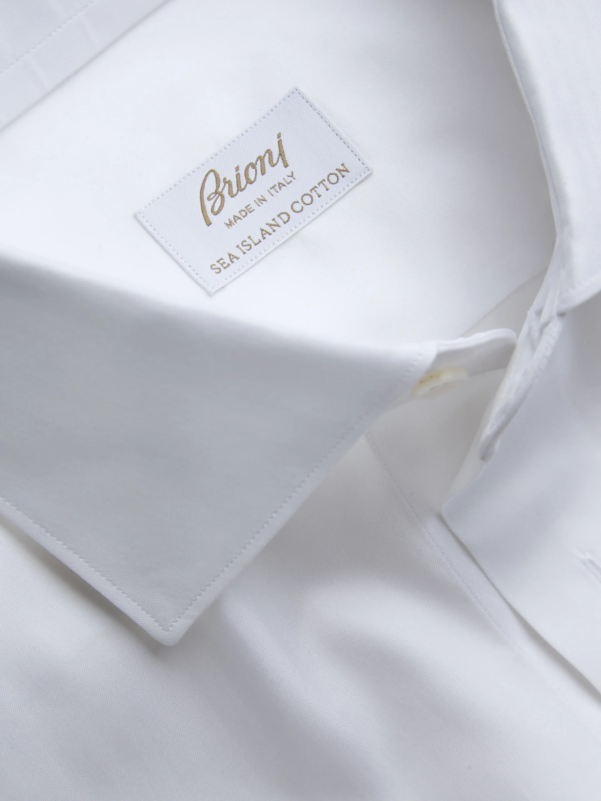 Essential white Sea Island cotton formal shirt