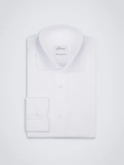 Essential white Ventiquattro cotton formal shirt
