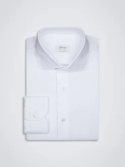 Essential white Ventiquattro cotton formal shirt
