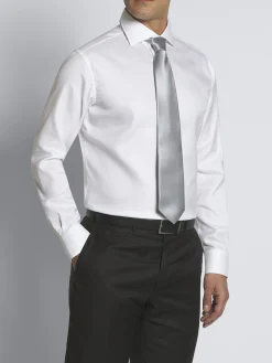 Essential white Ventiquattro cotton formal shirt