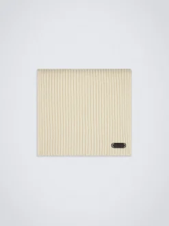 Ivory white cashmere scarf