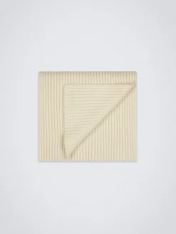 Ivory white cashmere scarf