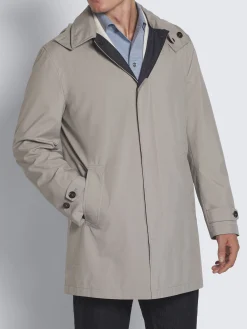 Lead grey Performa raincoat