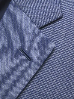 Light blue cashmere and vicuña Ravello jacket