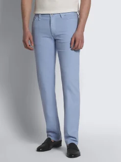 Light blue cotton Meribel jeans