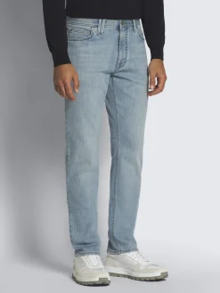 Light blue organic stretch cotton Meribel jeans